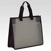 （まとめ買い）山口工業 キャリングケース B4 スモークグレー G503 ｽﾓｰｸｸﾞﾚｰ 00040215 [x3]