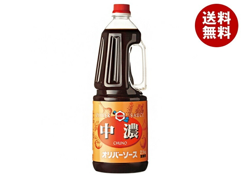 オリバーソース 特級中濃ソース 2.1kg＊6本入＊(2ケース) 11,574円