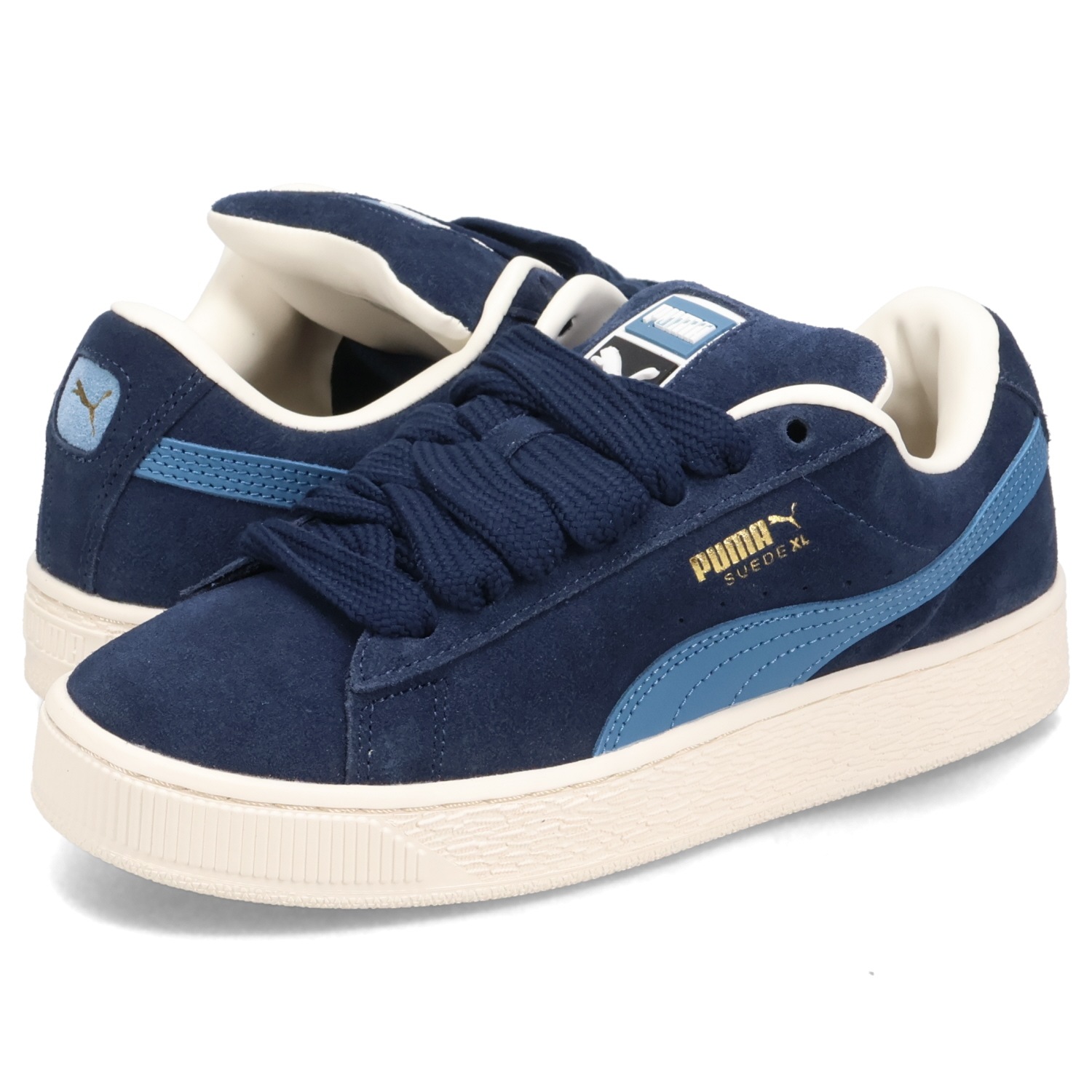 スウェード XL スニーカー レディース スエード ネイビー 395205-17