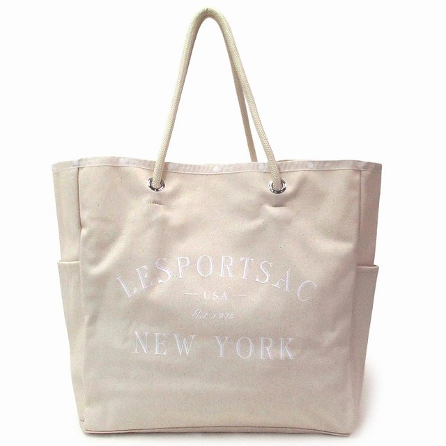 LeSportsac レスポートサック トートバッグ イージートート キャンパス ロゴ 1417C550