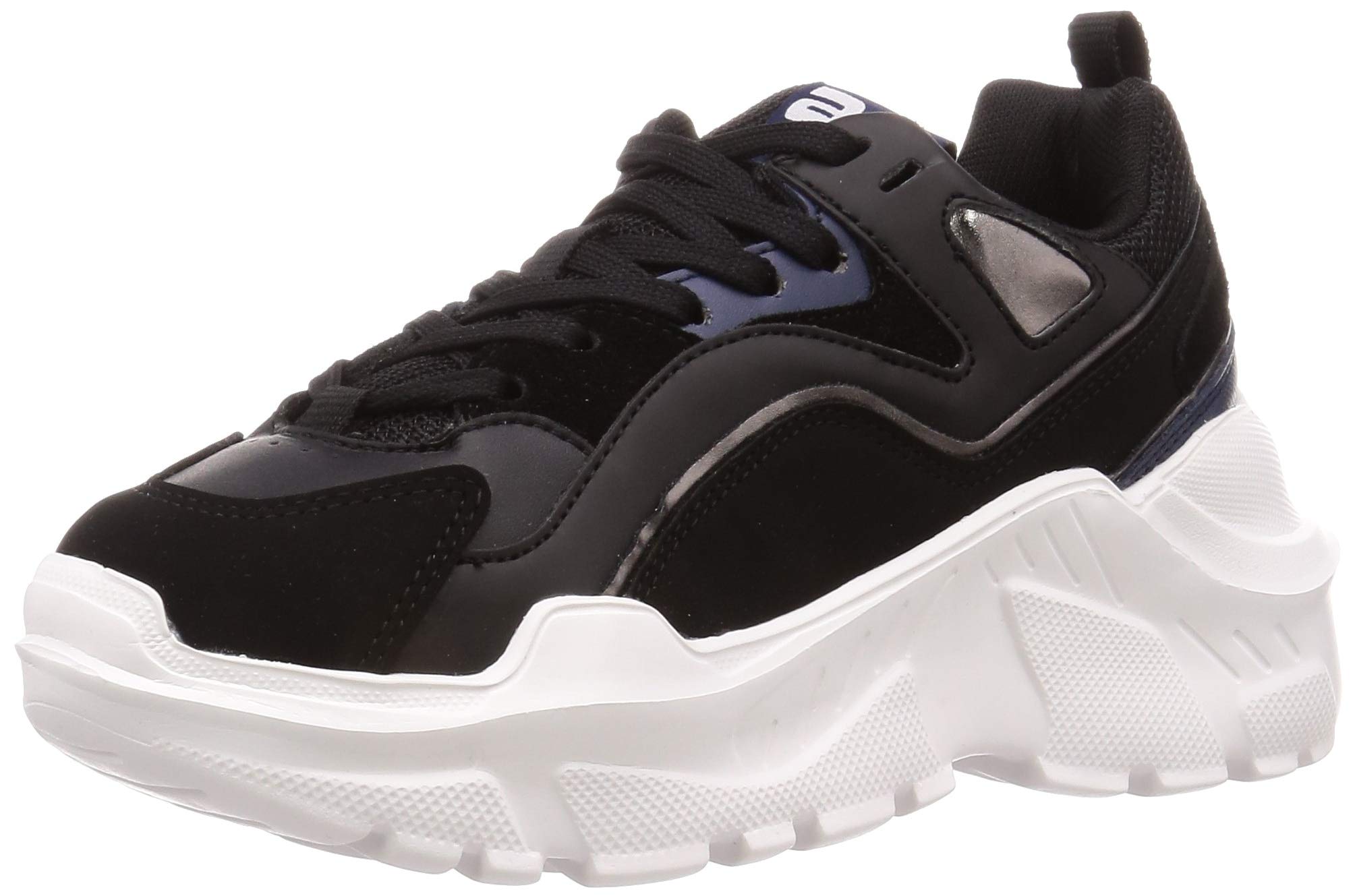 アキクラシック スニーカー AKIII CASPER レディース BLACK (BLK) 23.0 cm