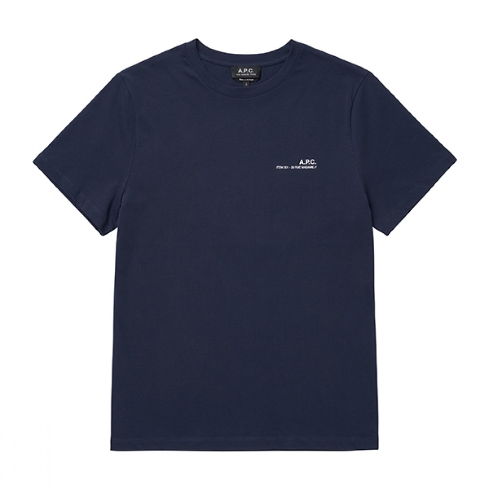 Alesse COFBT H26904 オークダークネイビーアイテムアイテムメンズショートスリーブTシャツ