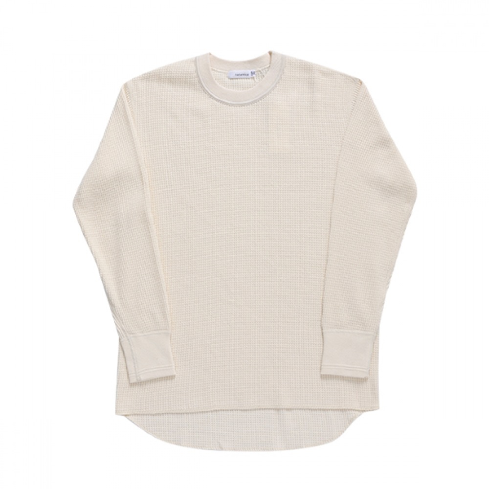 ナナミカ SUHS422E NA ワッフルコモンロングスリーブTシャツ