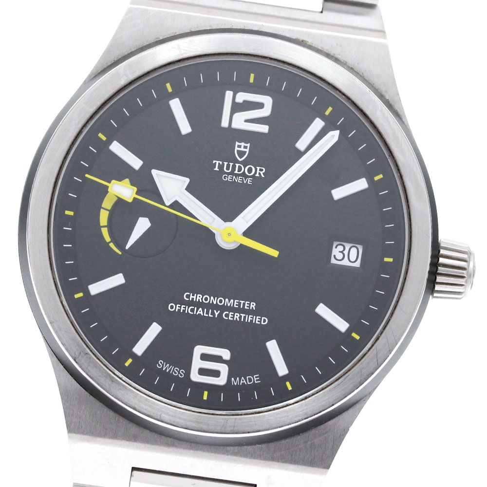チュードル TUDOR 91210 ノース フラッグ パワーリザーブ デイト 自動巻き メンズ _845708【中古】