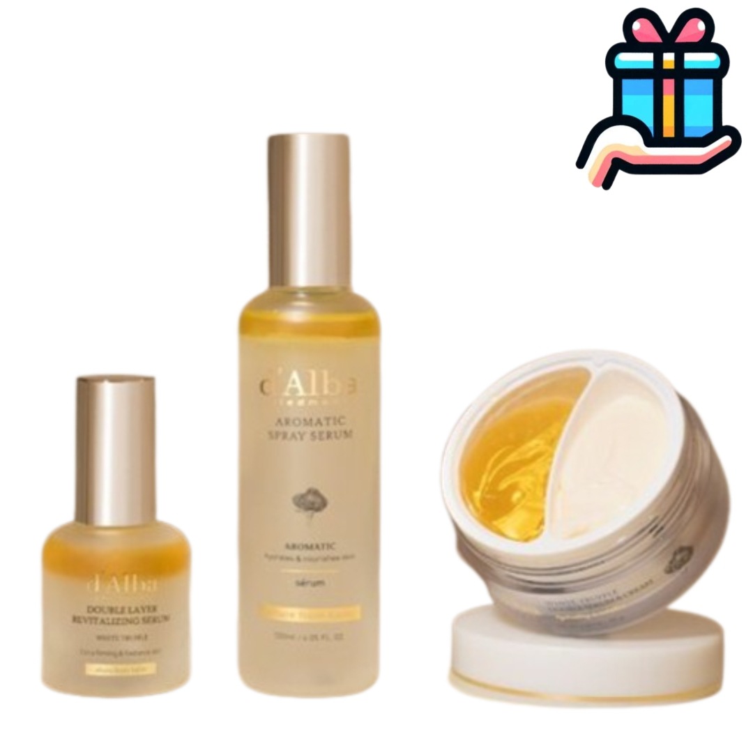 [best企画セット] プレミアム 3点セット ホワイトトラブル アロマティック ミスト 120ml+ダブルセラム30ml+ダブルクリーム 30g