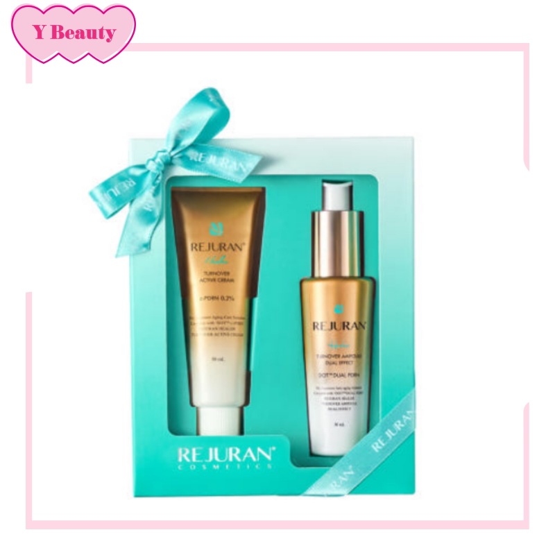 [限定セット]ヒルトンオーバー アンプル デュアルエフェクト 30ml 1本+アクティブクリーム 50ml 1本（PDRN企画セット）