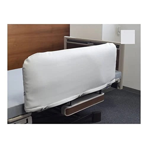 特殊衣料 サイドレールクッションカバー（両面） グレー M 0101