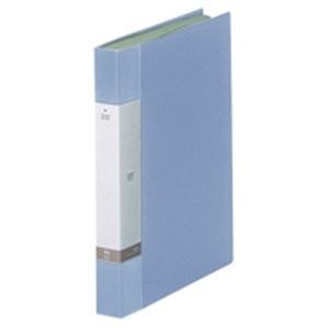 (業務用20セット) LIHITLAB クリアブック/クリアファイル リクエスト 〔A4/タテ型〕 固定式 40ポケット G3202-14 水