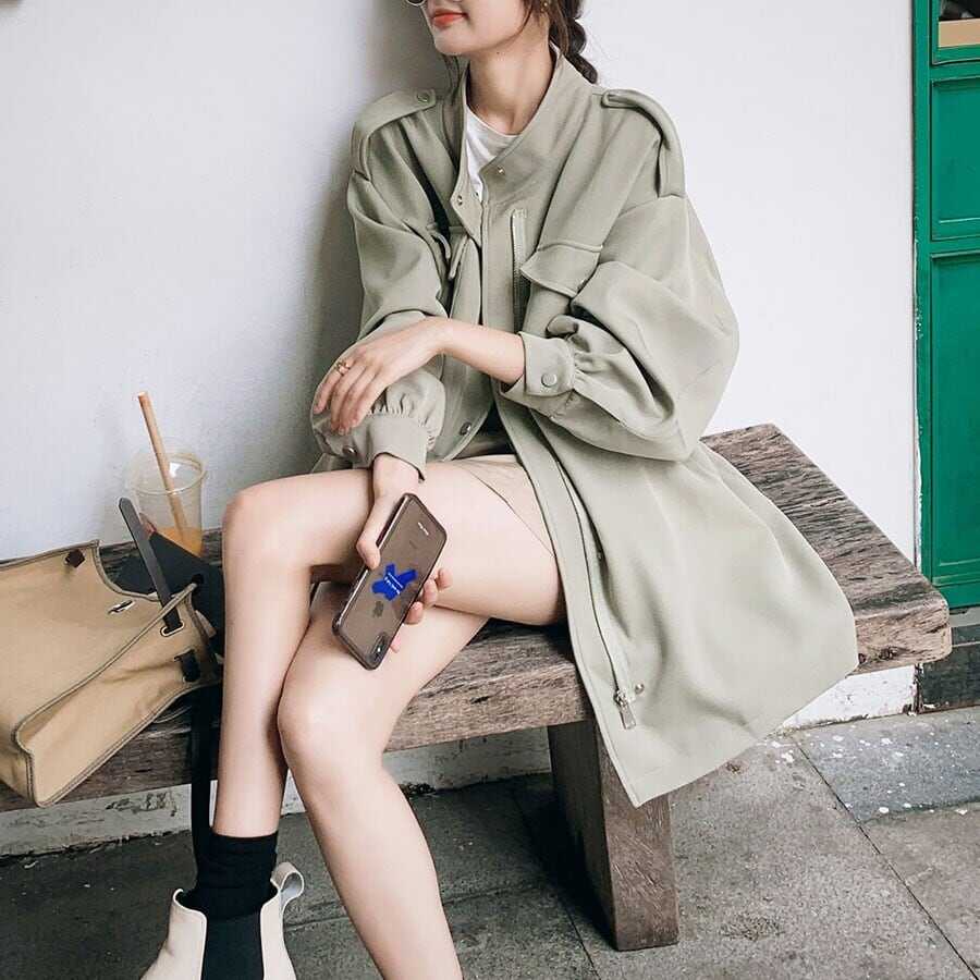 レディース シャツ ジャケット 上着 羽織り アウター ブルゾン インスタ映え 可愛い かわいい 韓国 かっこいい カジュアル 大人 上品 きれいめ シンプル クラシック エレガント こなれ感 lou 8,360円
