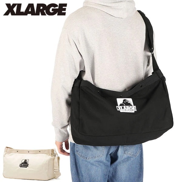 ショルダーバッグ メンズ レディース A4 B4 斜めがけ 大きめ 大きい 大人 ブランド 布 コットン キャンバス OG POSTMAN BIG SHOULDER BAG 101253053006