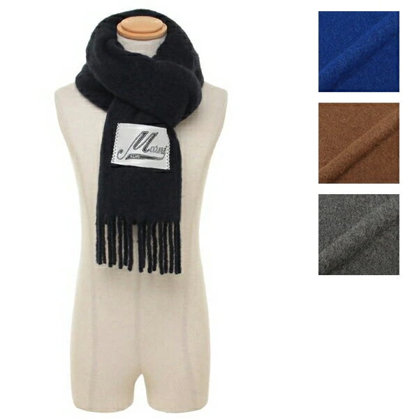 マフラー フリンジ付き起毛 メンズ ASZC0005A0 UTW918