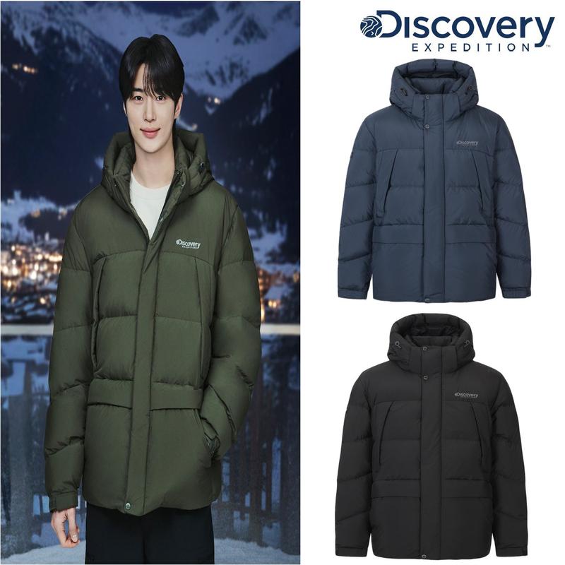 25FW [] DMDJ6A056 男性ベルン グースダウン ショートパディングジャケット