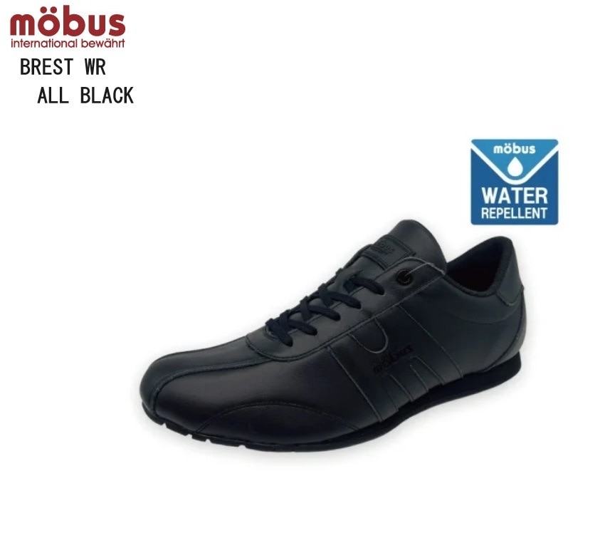 MOBUS(モーブス)BREST WR(ブレスト WR)M-2309WR メンズ レトロカジュアルコートスニーカー 撥水仕様で急な雨でも安心のレザースニーカー クッション性のあるアーチクッションイン