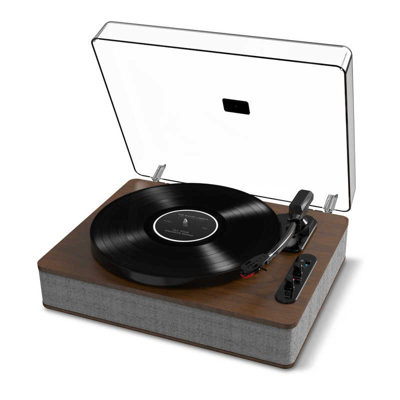 IONAUDIO　Bluetooth対応 ステレオスピーカー内蔵 ターンテーブル ION AUDIO ［PC接続対応 /フォノイコライザー内蔵］　LuxeLP