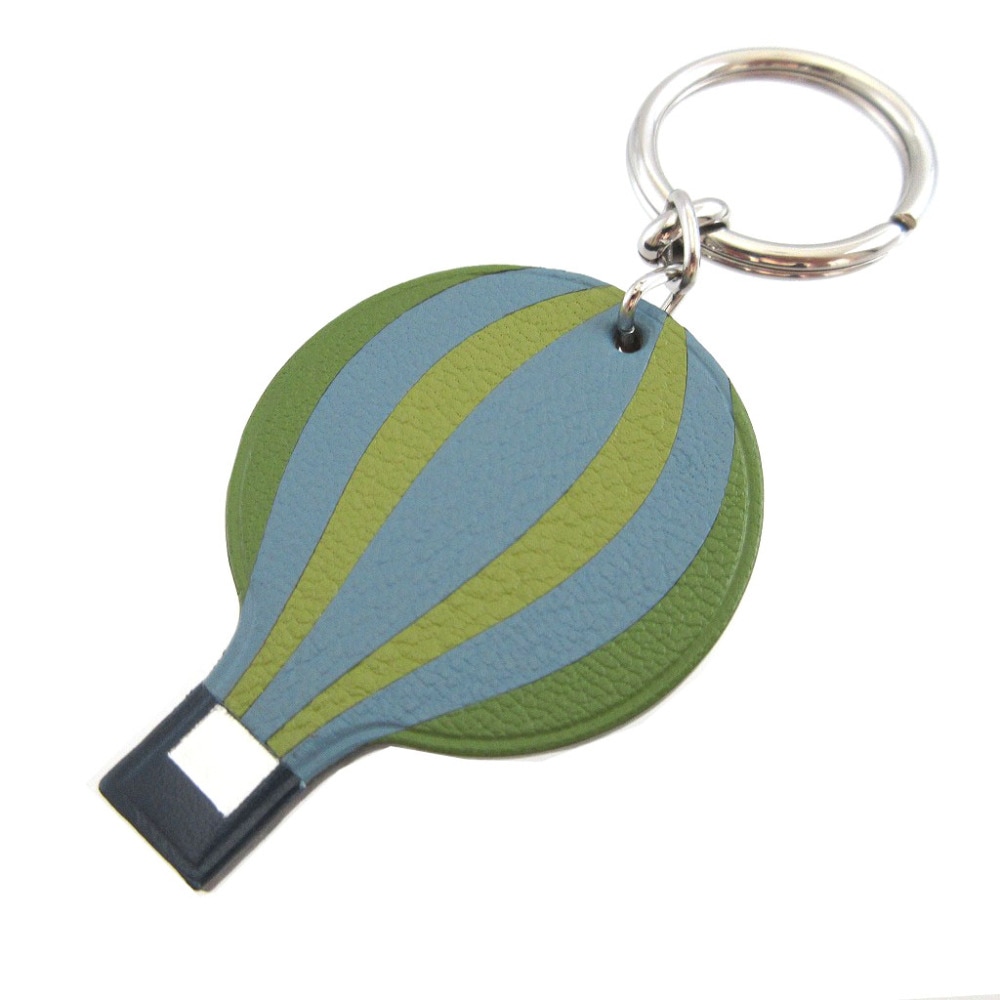 新品同様 バッグチャーム 気球モチーフ キーホルダー シェーブル/シェーブル アニスグリーン 0808【中古】 レディース