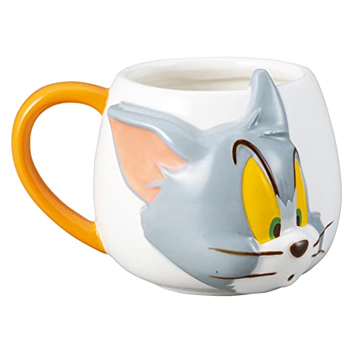 サンアート「 トムとジェリー 」 トム フェイス マグカップ 350m SAN3655