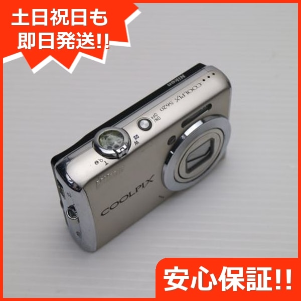 美品 COOLPIX S620 シルバー Nikon デジカメ 179