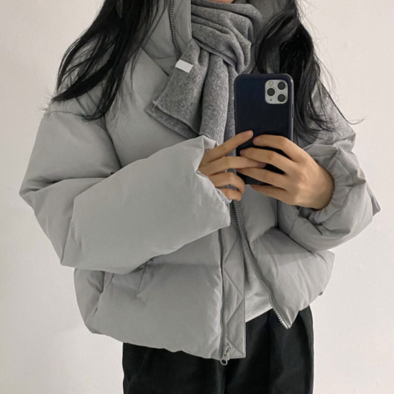 アウター レディース ジャケット ダウンジャケット ショート丈 中綿 長袖 ハイネック ポケット前開き ダウン 厚手 かわいい 大人可愛い きれいめ シンプル カジュアル 大人 上品 おしゃれ 5,573円