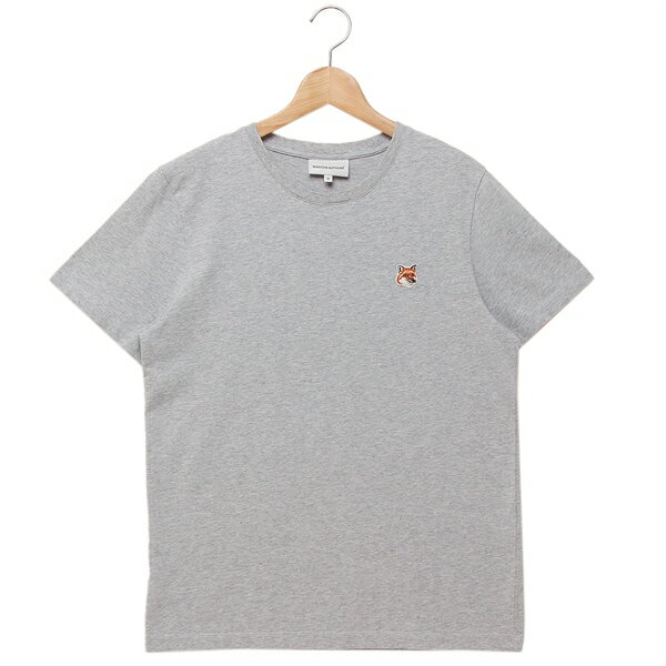 Tシャツ カットソー フォックスヘッド パッチ グレー レディース LW00105 KJ0008 H120