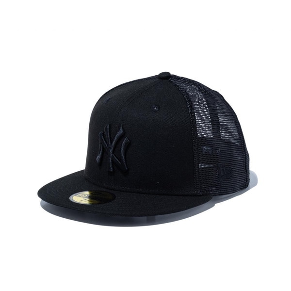 ニューエラ NEW ERA 59FIFTY トラッカー ニューヨーク・ヤンキース ブラック × ブラック 14525152 帽子 キャップ