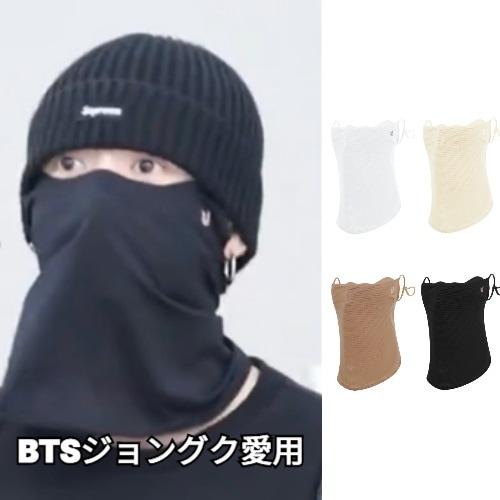 【BTSジョングク 空港ファッション】 ユートゥースポーツ ML11 ダブルロ UVカットマスク 日焼け防止 フェイスカバー ゴルフ・サイクリング・ランニング用 二重マスク 6,050円