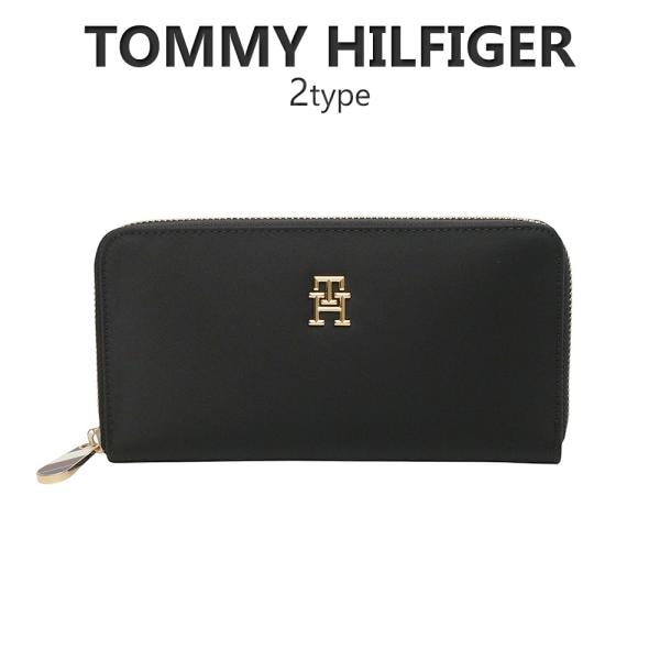 財布 長財布 AW0AW16584BDS AW0AW15642BDS BLACK GOLD メンズ メタル TH モノグラムロゴ