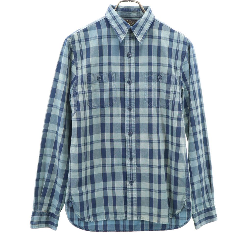 長袖 チェックシャツ XS ネイビー 他 Ralph Lauren ラルフローレン メンズ