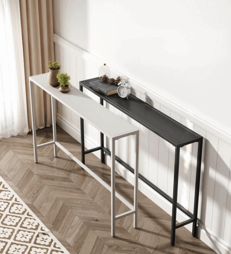 狭い隙間収納ラック 幅20cm ベッド脇・ソファ後ろ用 壁掛け・壁寄せタイプ シンプルデザイン 対応シーン：リビング・玄関・バルコニー カラー：ブラック／ホワイト