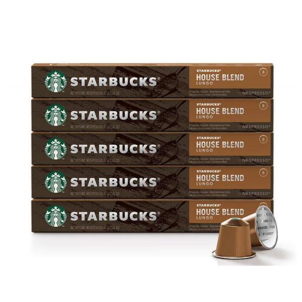 スターバックス ネスプレッソ カプセルハウス ブレンド 10個入り x 5個
