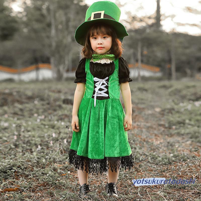 【新品販売 】子供 ドレス キッズ 子ども用 コスプレ 仮装 クリスマス コスチューム 衣装 女子 パフォーマンス服 妖精ゲーム服