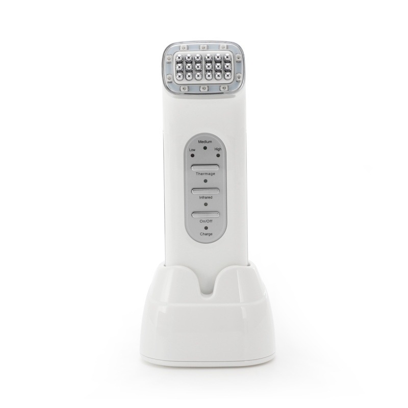 送料無料 RF美顔器 ラジオ波 赤外線搭載 RF深層温熱 美肌 大人気 温熱ケア ハリ 弾力 引き上げ たるみ シワ ほうれい線改善 多機能 抗老化 小顔 自宅サロン 光エステ USB充電式