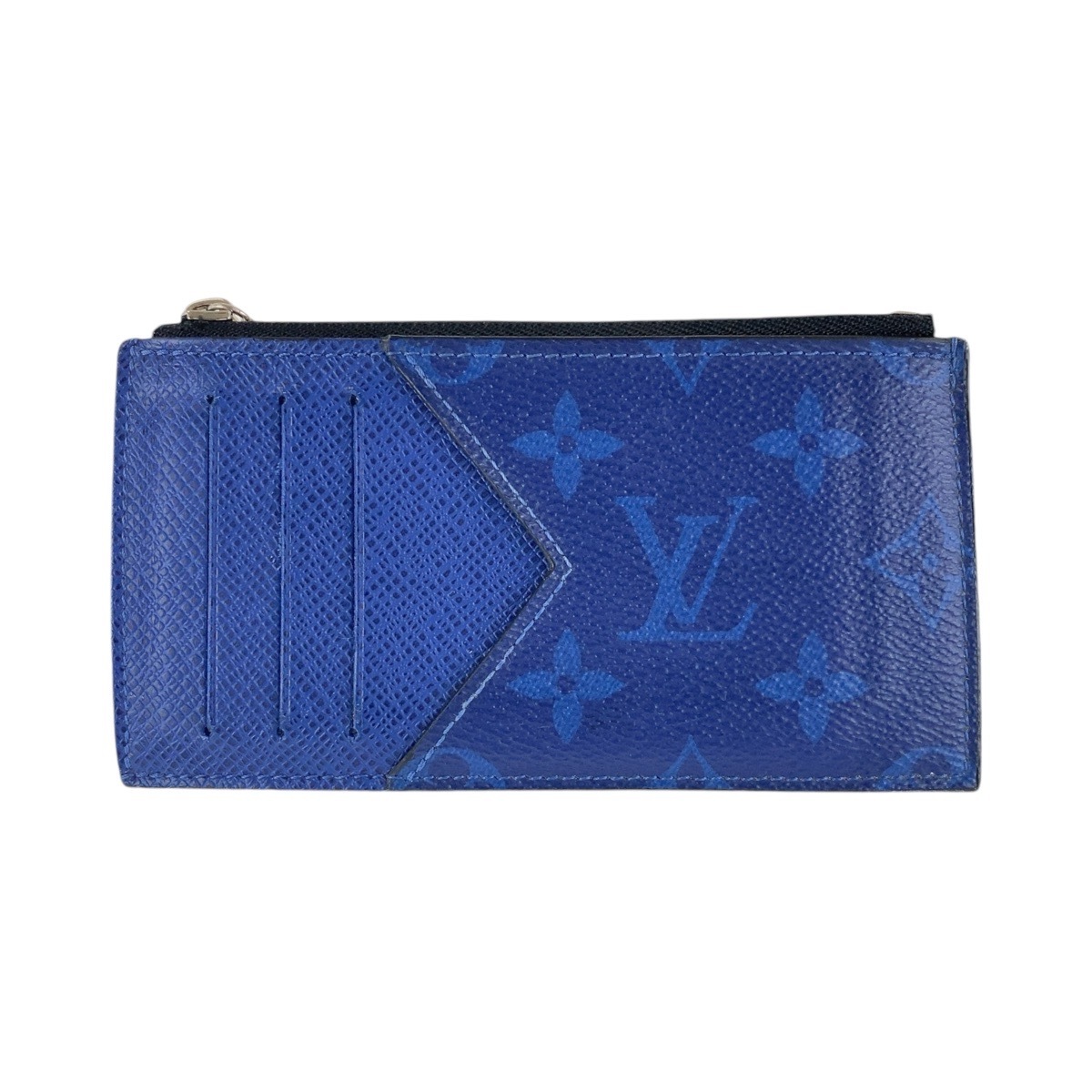 タイガラマ モノグラム コインカードホルダー ブルー シルバー金具 PVC M30270 コインケース フラグメントケース メンズ 411094 27,448円