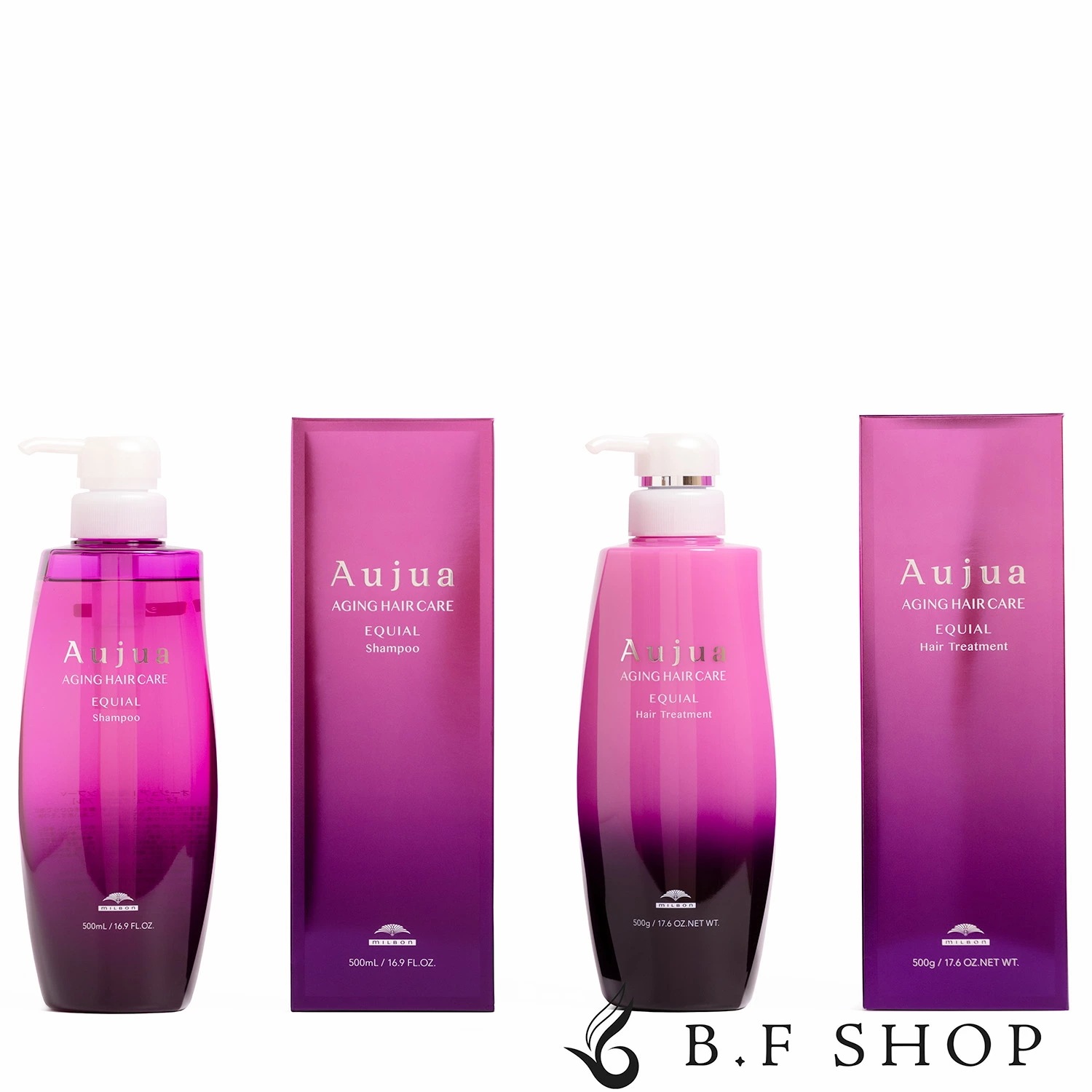 Aujua EQUIAL シャンプー・トリートメントセット Aujua EQUIAL シャンプー セット品】ミルボン オージュア エクイアル
