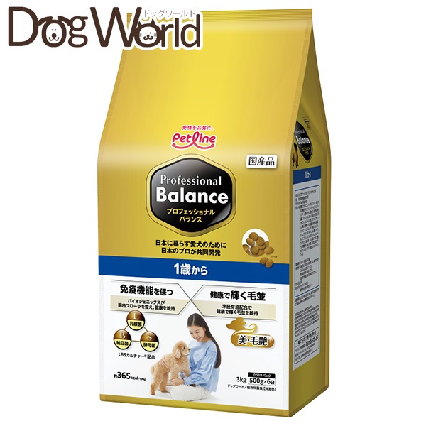 �v���t�F�b�V���i���E�o�����X 1�΂��� 3kg(500gx6)