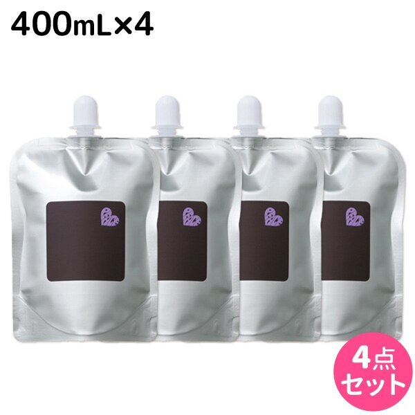 ピース バウンシーカールホイップ 400mL 詰め替え 4個 セット