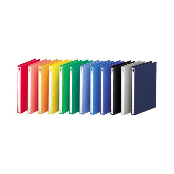 (まとめ) コクヨ バインダーMP(布貼り) B5タテ 26穴 200枚収容 背幅52mm ふち金付き 青 ハ-120B 1冊 〔×2セット〕 まとめ) コクヨ バインダーMP(布貼り) B5タテ 26穴 100枚収容 背幅33mm