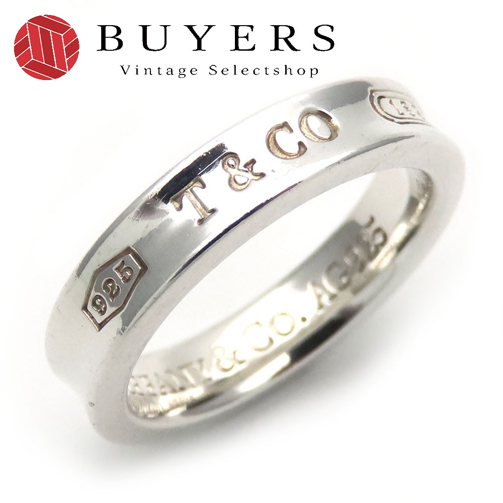 中古 リング・指輪 1837 ナロー シルバー925 約3.54g シルバー 約＃6 アクセサリー レディース 女性