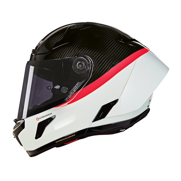 D49838 NOLAN(ノーラン) バイク用 ヘルメット フルフェイス Xシリーズ X-804RS ウルトラカーボン D.O.C.(WHITE/346) Mサイズ(57-58cm) 49838