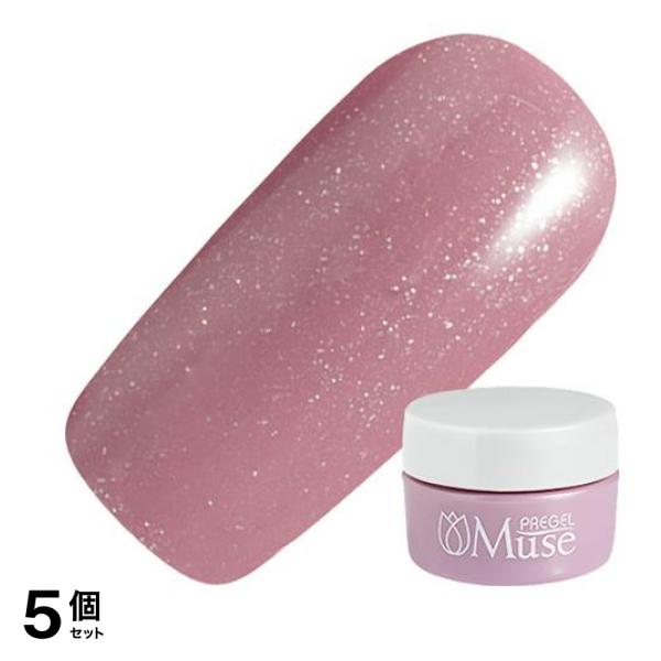 プリムドールミューズ グリッター&パール PDU-GP648 モーブフロスト 3g 5個セット