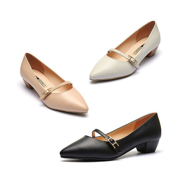 エルカント インテンス レディース ストラップ パンプス LCWD10I126