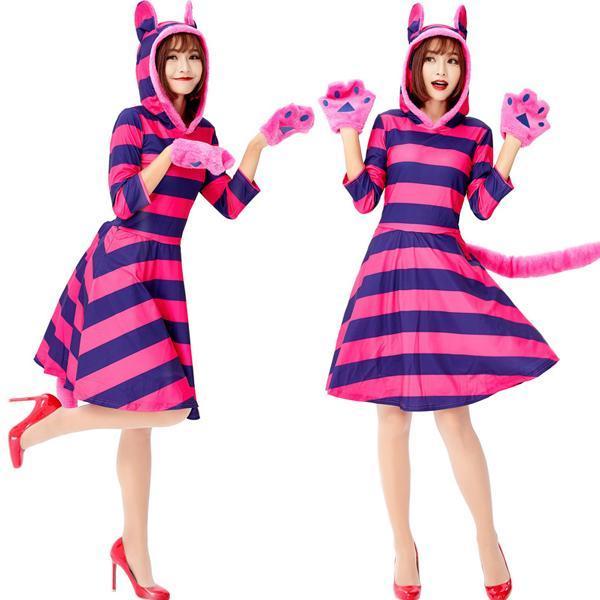 【新タイプ追加】コスプレ ハロウィン衣装 レディース ネコ 猫 着ぐるみ 猫耳 ねこ 動物 コスチューム 2点セット 魔女 バニーガール セクシー Halloween衣装 仮装 コスプレ衣装
