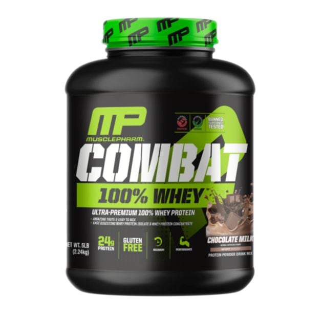 マッスルファーム/ コンバットウルトラウェイプロテインパウダー ドリンクミックス プロテイン サプリメント チョコレートミルク 2.24kg