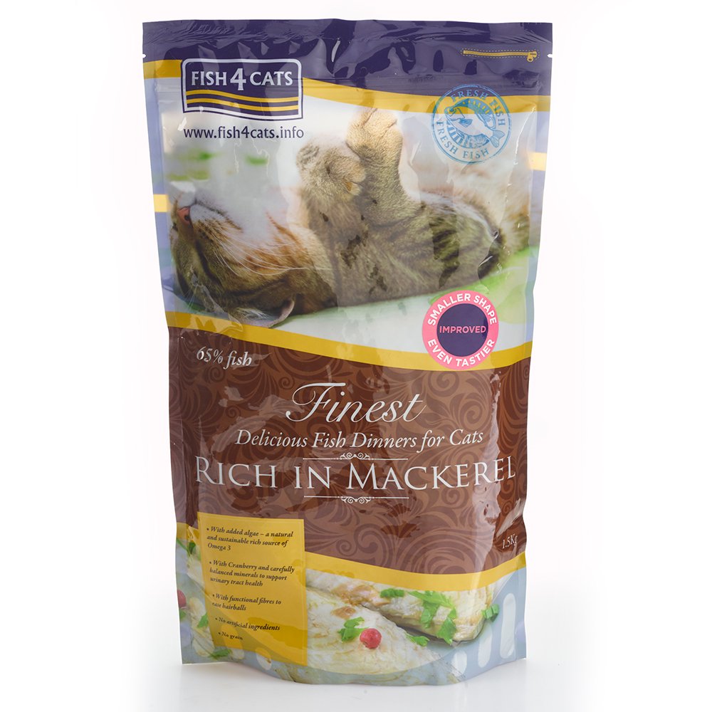 キャットフード　フィッシュ４キャット　ファイネスト　サバ　１．５ｋｇ　ＣＲＣ35―15―99―00―00