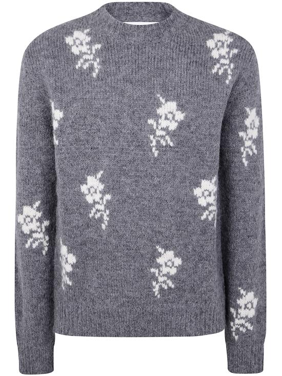 JIL SANDER Men Sweater J22GP0259 J14786 082 MOONLESS NIGHT