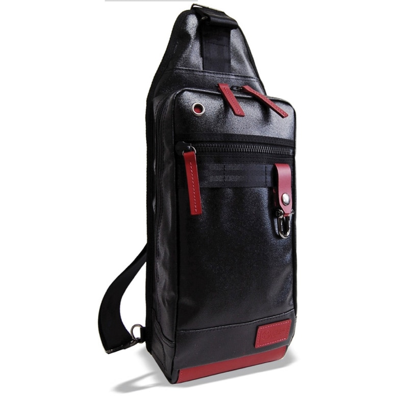 森野帆布 ２WAYトートバッグ ボディバッグ レッドブラック 日本製 SF-198P-RB