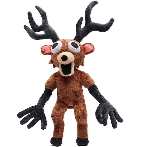 Qoo10] シカ 鹿 ぬいぐるみ 99日生き残る ロ