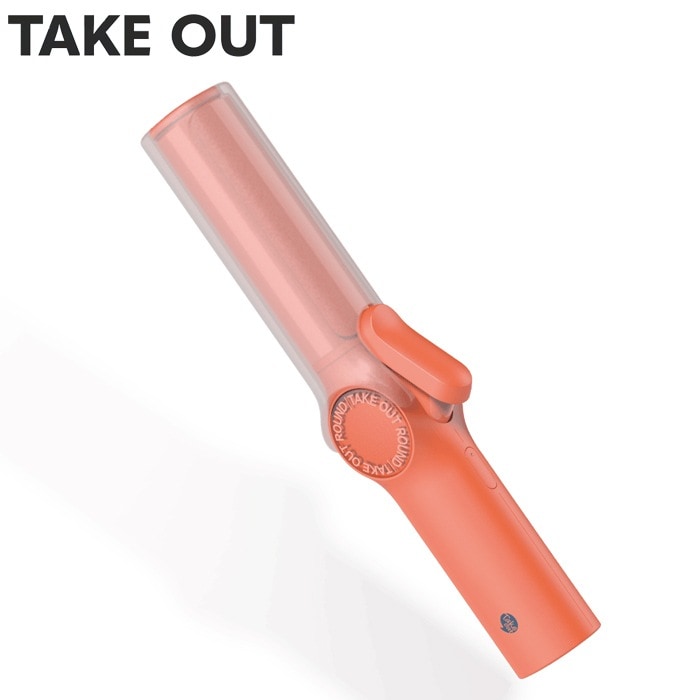 ヘアアイロン カール Take out 4.5 Round ラウンド 充電式コードレス UCI-A3225 レッド