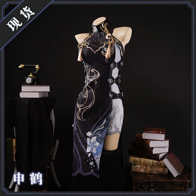 オリジナル神海元宵節神河新肌寒花露ドレスゲームチャイナドレス期間限定30%