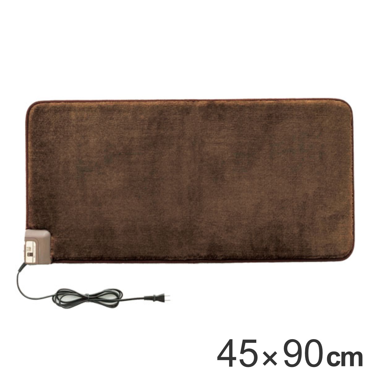 ホットカーペット ホットクッション 45x90cm 座布団 クッション 電気カーペット 電気 ホットマット 電気座布団 足温機 温座布団 ミニマット 一人用 暖房器具 あったかグッズ 寒さ対策