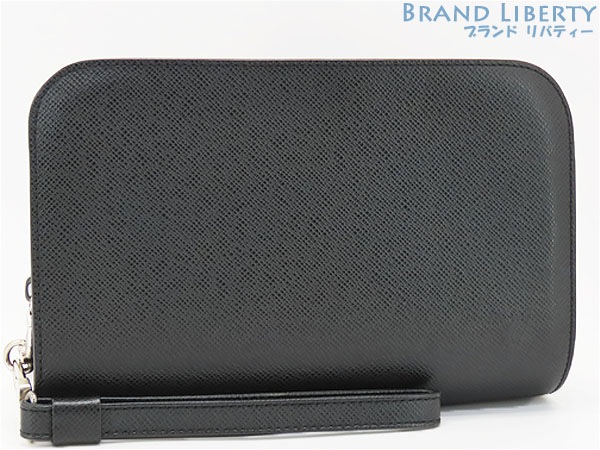 新品同様ルイヴィトンタイガバイカルセカンドバッグハンドバッグクラッチバッグポーチアルドワーズブラックM30182